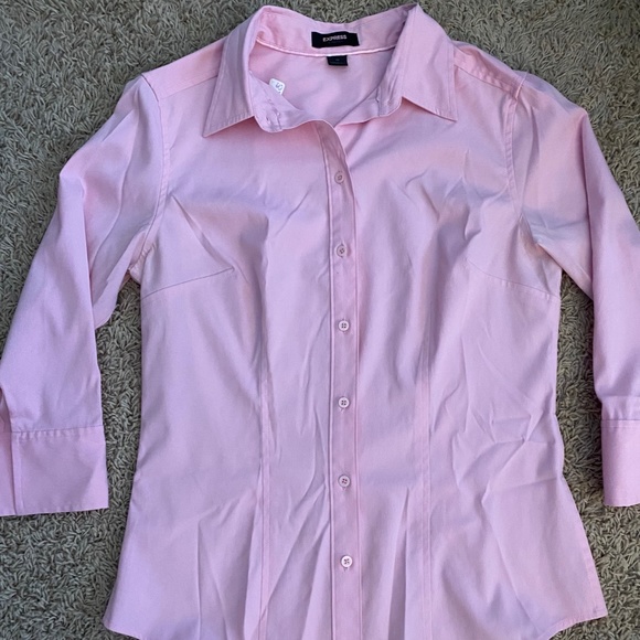 Express Stretch 3/4 sleeve top - Picture 1 of 2